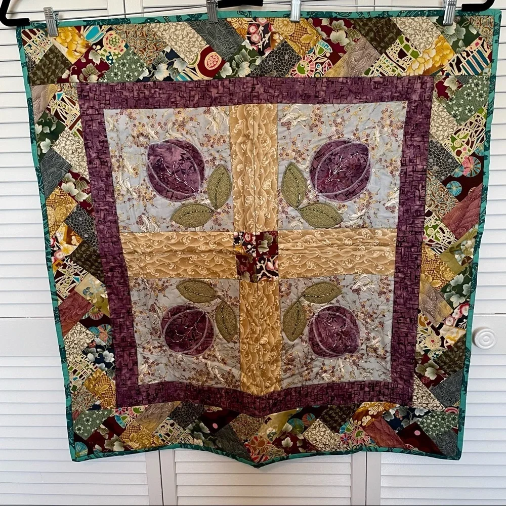 Handmade Quilted Tapestry - Picture 1 of 7